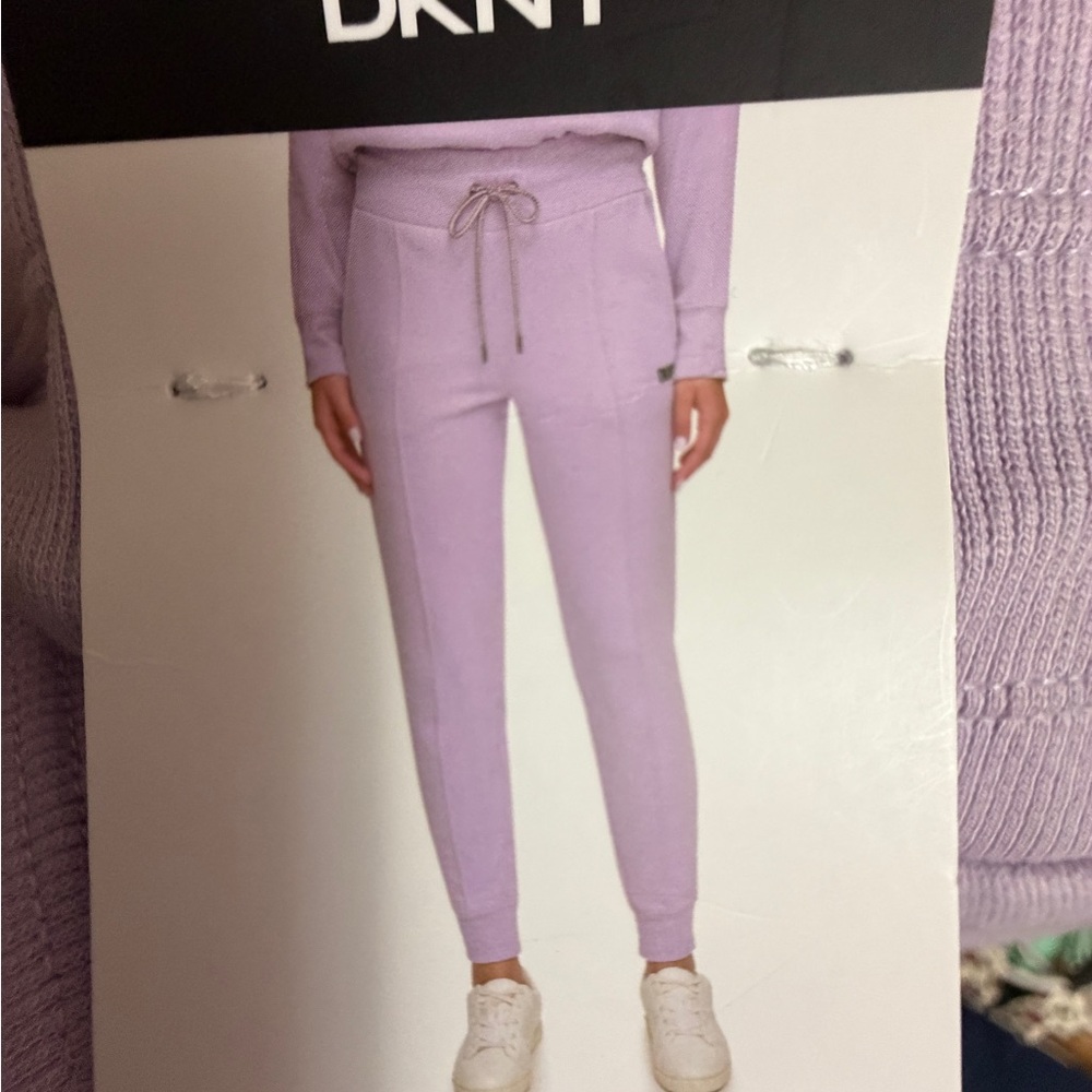 DKNY Light Purple Jogger Pants